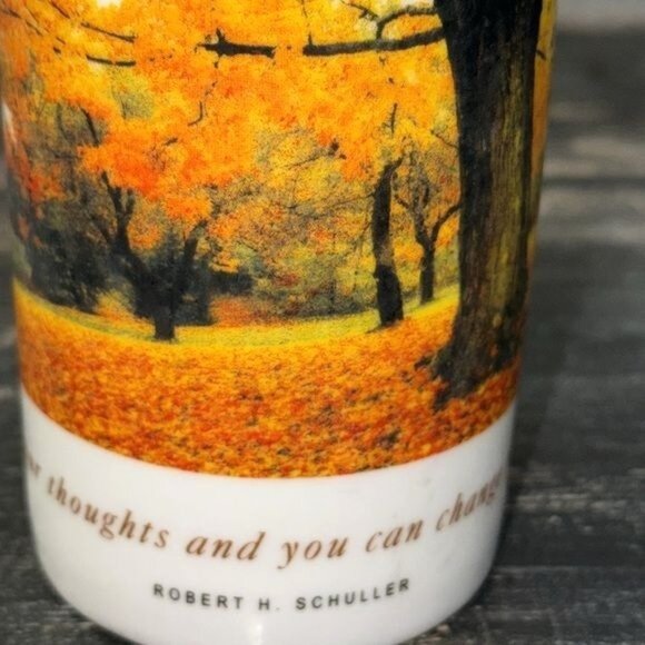 Ken Duncan Hour Of Power Ministry Bone China Mug Autumn Scene Dishwasher & Micro - Picture 3 of 7
